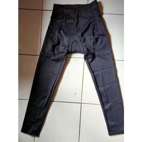 TERLARIS - celana RoadBike black coated/celana sepeda panjang Pria