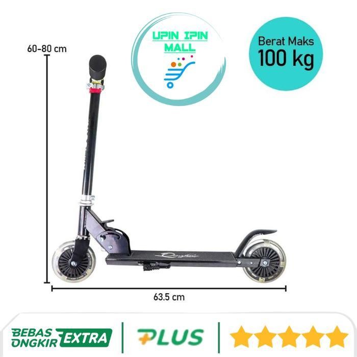 TP Skuter Anak Otoped Skuter Dorong Lipat Roda 2 Push Scooter Kids