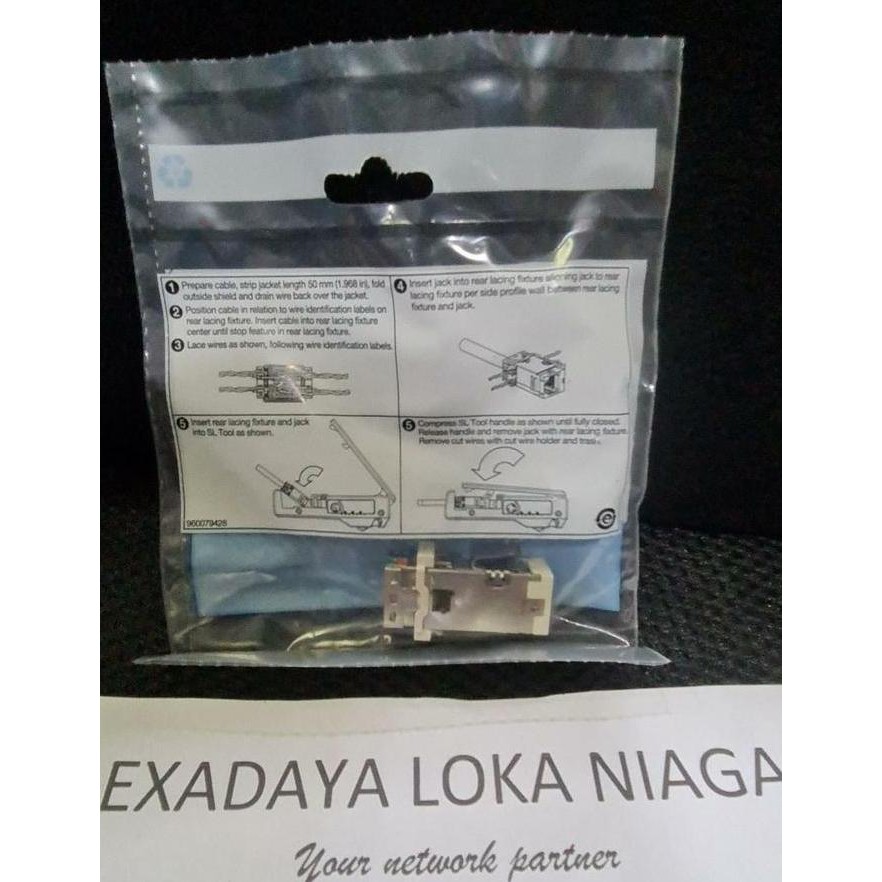 DV123 - AMP Modular Cat.6A Shielded / Modular Stp Cat6A Commscope 2153449-1