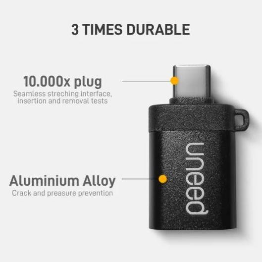 DE190 >> Konektor USB Untuk New Macbook Macbook Pro 2017 2018 USB To USB Type C