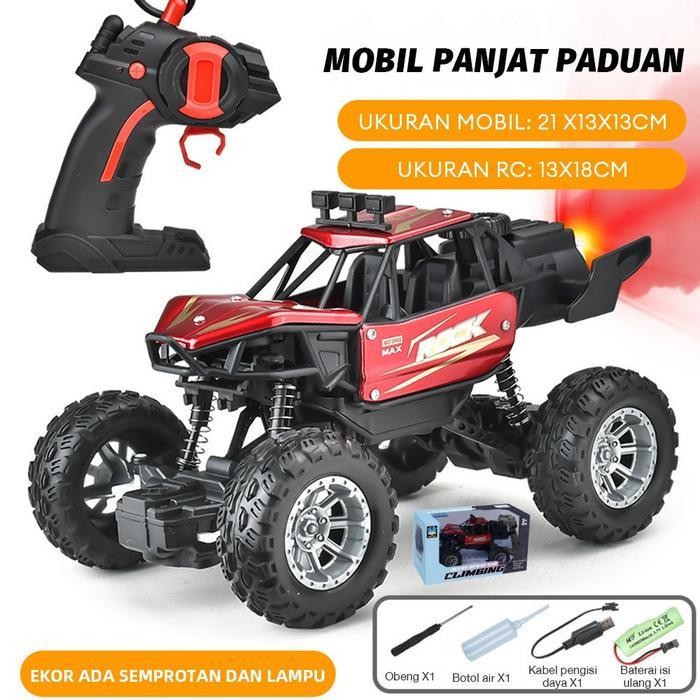 TP Duffy toys(COD) Mainan Mobil Remote Control Rock RC Crawler Offroad Alloy Material Remote Kontrol