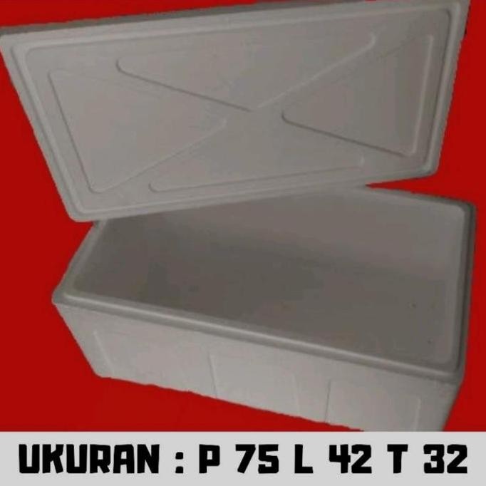 Styrofoam Sterofoam Box Kotak Ikan Tempat Penyimpanan Es Jumbo Ag 75 KAR