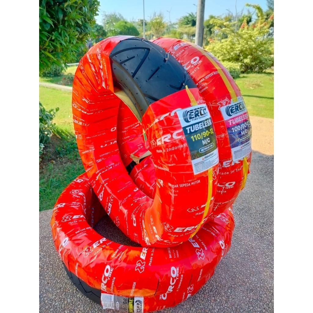 ban motor scoopy tubeless belakang Fullpres Merek Erco