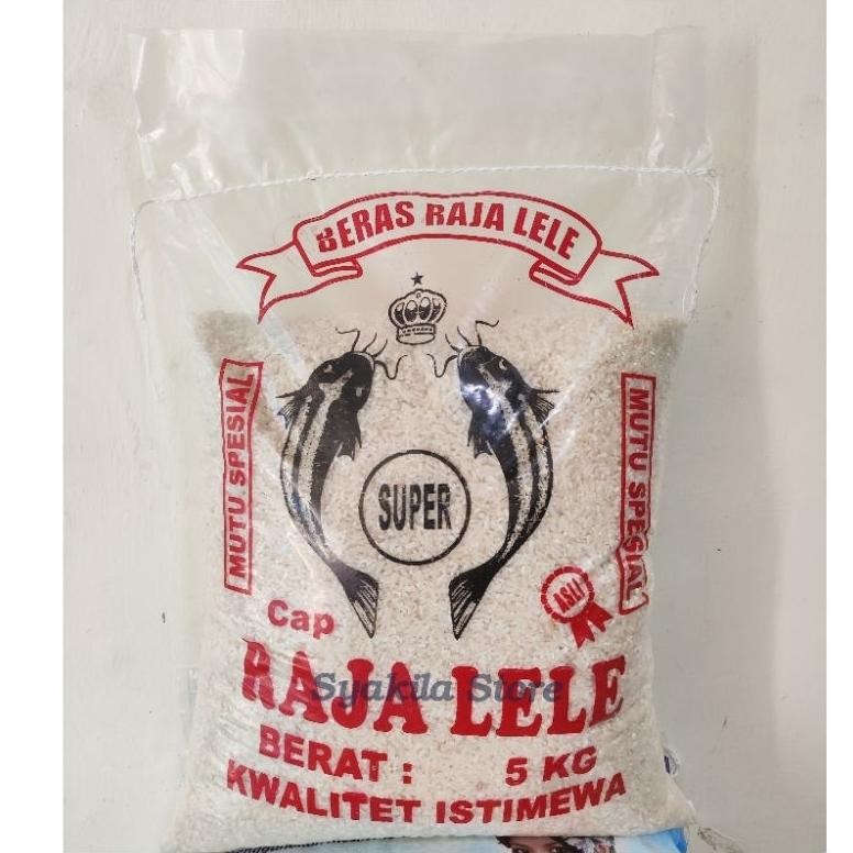

Beras 5Kg Pulen Cap Raja Lele & Pandan Wangi
