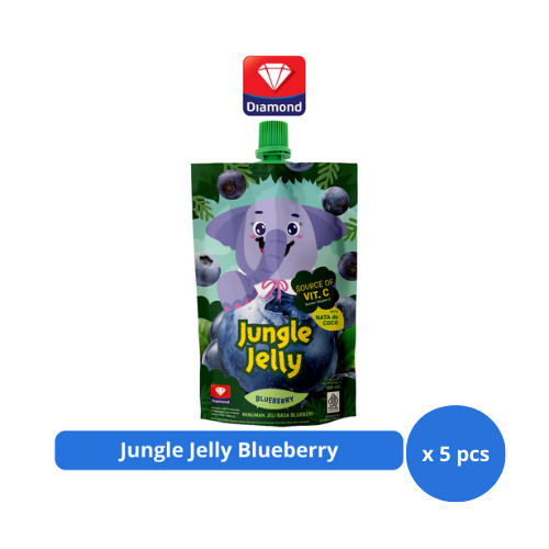 

Jungle Jelly Blueberry 100ml x 5 pcs