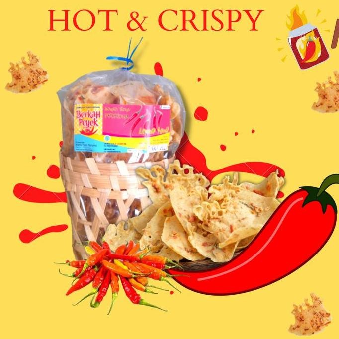 

JR26 CEMILAN ENAK PEDAS PEYEK LOMBOK RAWIT