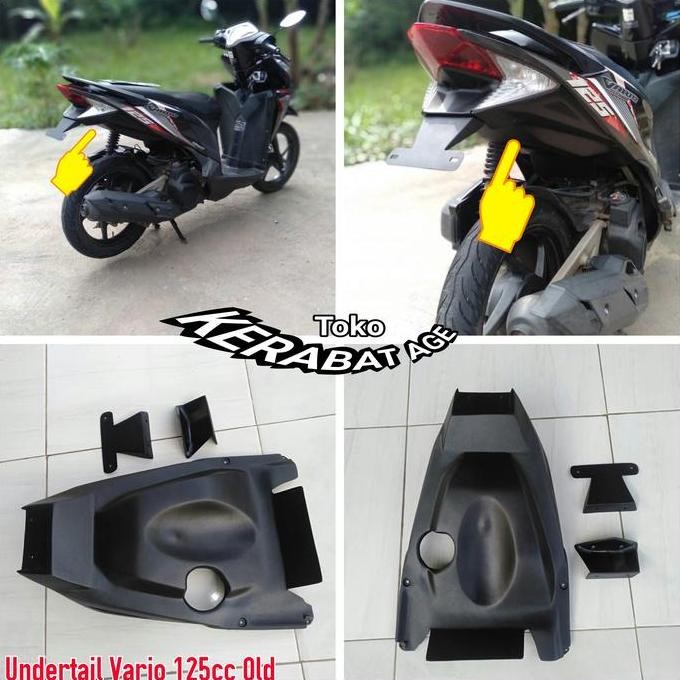 Promo undertail vario 125 old bohlam visor COD