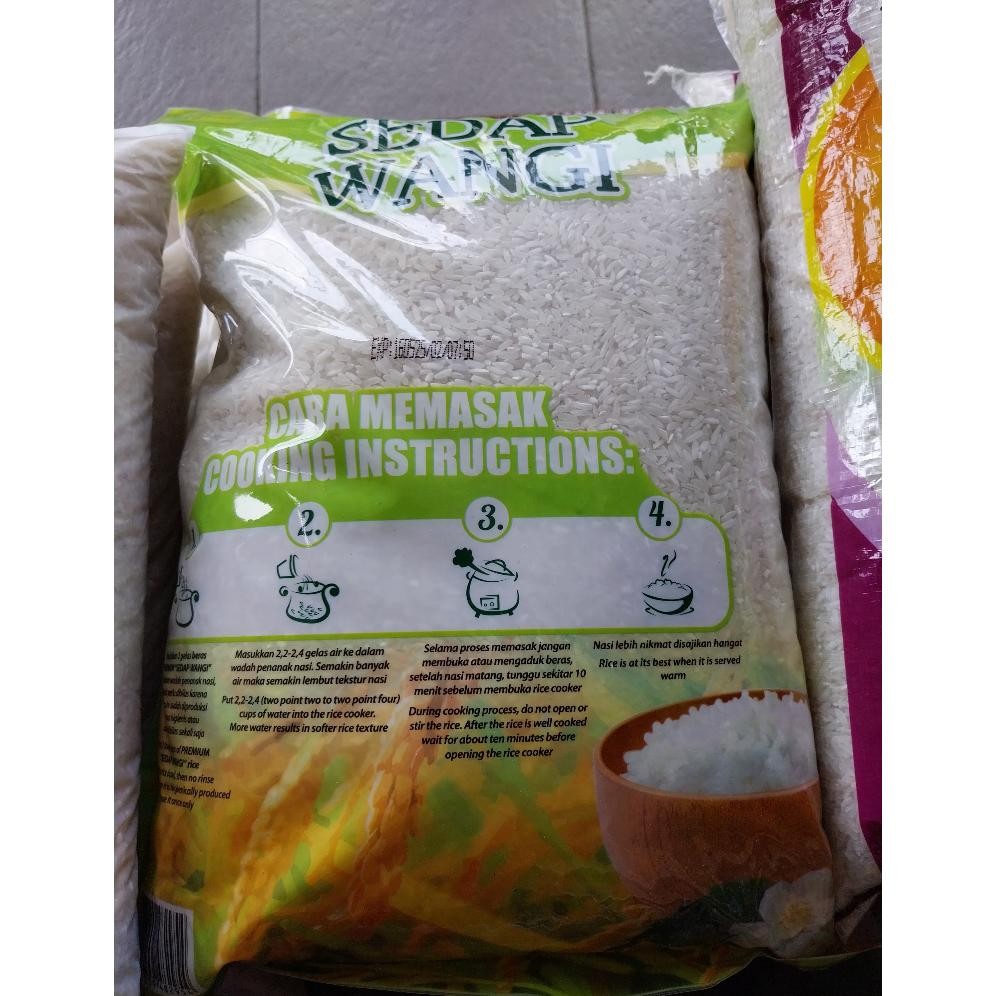 

Beras Sedap Wangi/Beras Premium 5Kg