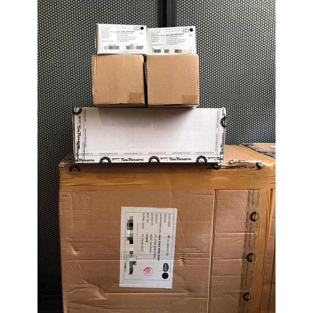 Voucher Kosong Axis / Voucher Zero Axis / Voucher Kosongan Per Box Isi 4.000 Sn