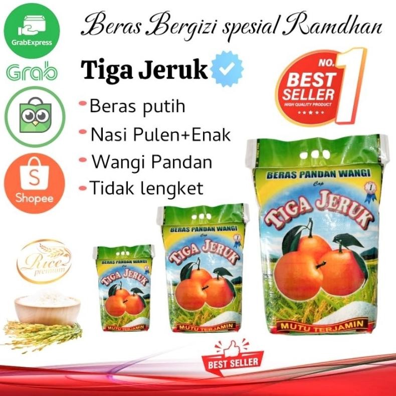 

Beras 3Jeruk Wangi Pandan 5Kg 10Kg 20Kg