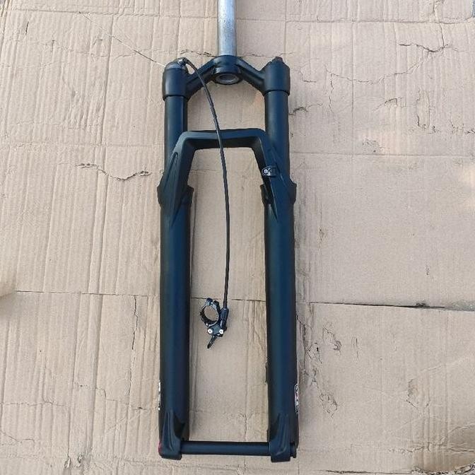 FORK SYTE TA TRAVEL 120 UNTUK SEPEDA MTB UK 26-27,5 DENGAN REMOTE LOCK AKSESORI SEPEDA BERKUALITAS O