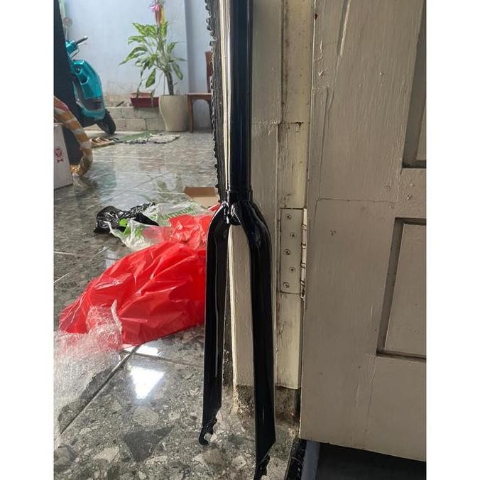 FORK FIXIE 700C MTB OVERSIZE OS ROADBIKE 26 GARPU 28.6 MODEL GEPENG ORIGINAL DAN TERPERCAYA