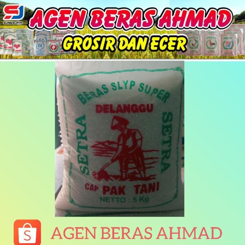 

Beras Merk Pak Tani || Kemasan 5Kg || Putih Pulen