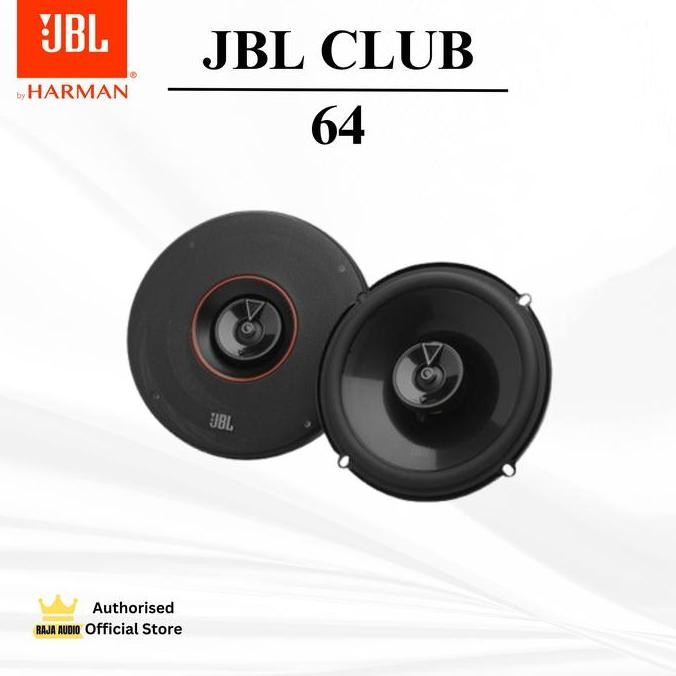 JBL CLUB 64 SPEAKER COAXIAL 2-WAY 6,5INCH MIDBASS BUILT IN TWEETER ORIGINAL DAN TERPERCAYA