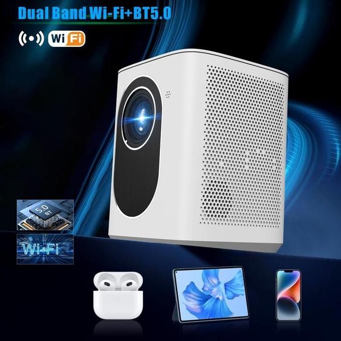 Terbaru Tripsky Proyektor Led Proyektor Desktop Mini T3, Proyektor Led Dengan Lumens Tinggi Proyekto