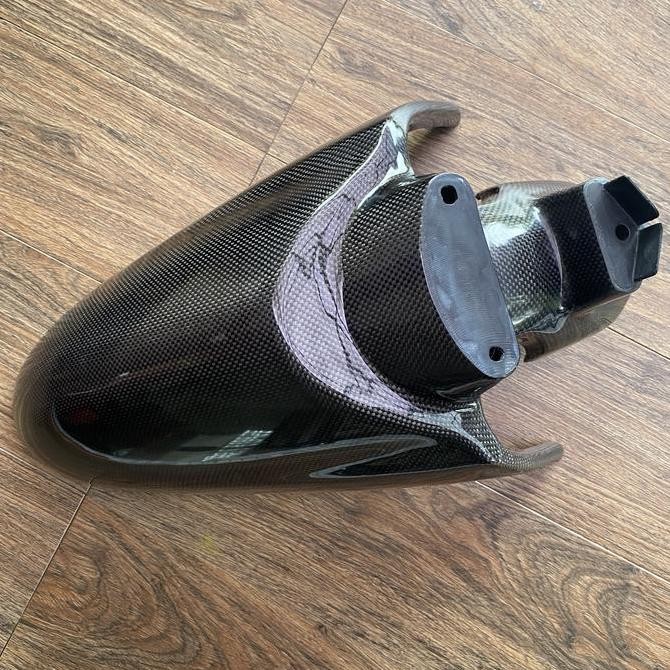 Spakbor depan scoopy fi 2013-2016 carbon kevlar asli New Carbon