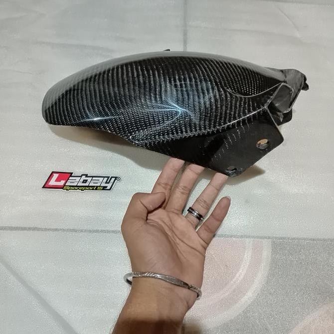 SPAKBOR KOLONG PCX 150 LOKAL HUGGER PCX 150 CARBON KEVLAR ORI New Carbon