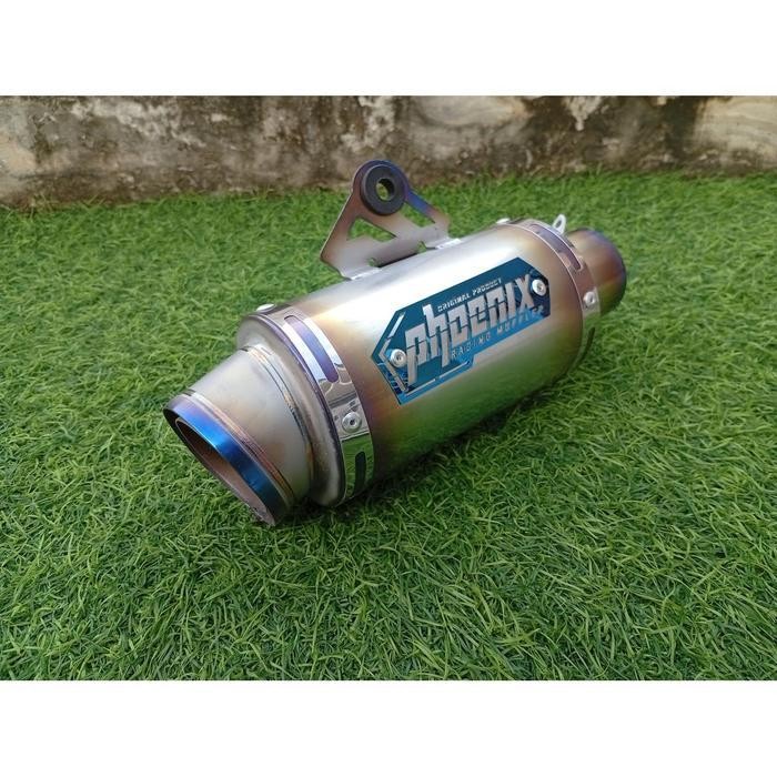Ccs Silincer Knalpot Titanium Kompetisi Bore Up Dan Harian Model R9 15Cm Bass Padat - Original Phoen