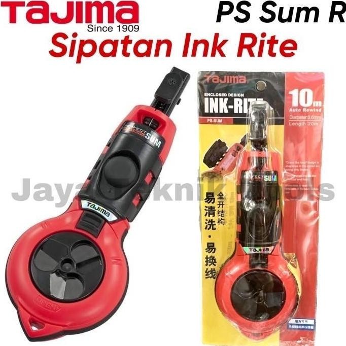 

Promo Sipatan Tajima Ink Rite 10m Marking Tool Alat Auto Rewind Jepang Merah COD