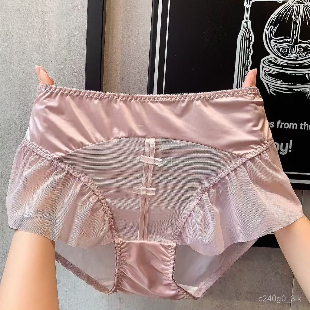 Pakaian Dalam Wanita Renda Satin Jala Transparan