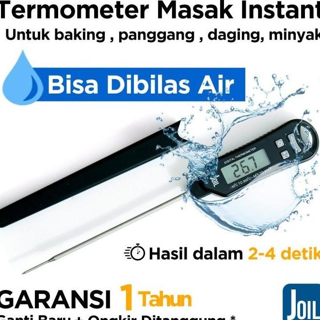 Termometer Digital Thermometer Dapur Makanan Waterproof - Joil KT1