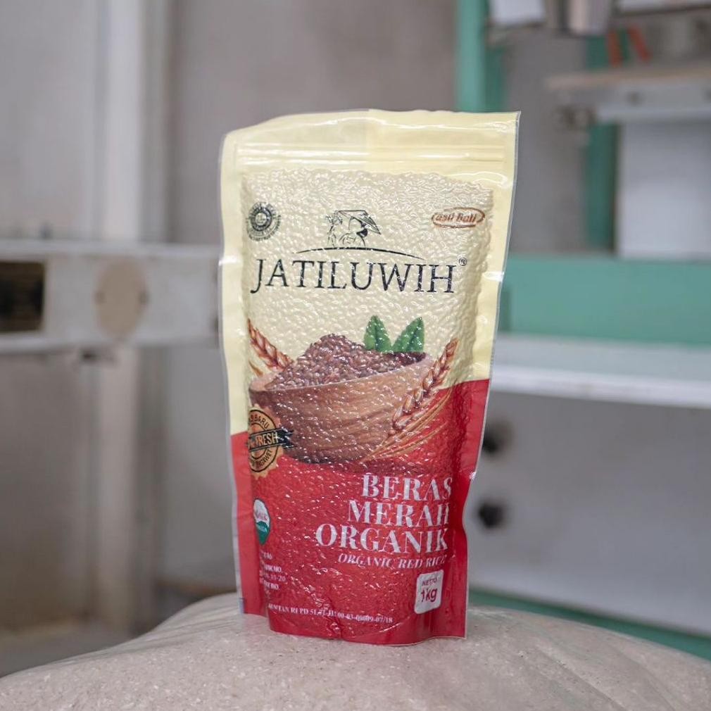 Jatiluwih Beras Merah Organik 1Kg - Beras Merah Organik Jatiluwih 1Kg