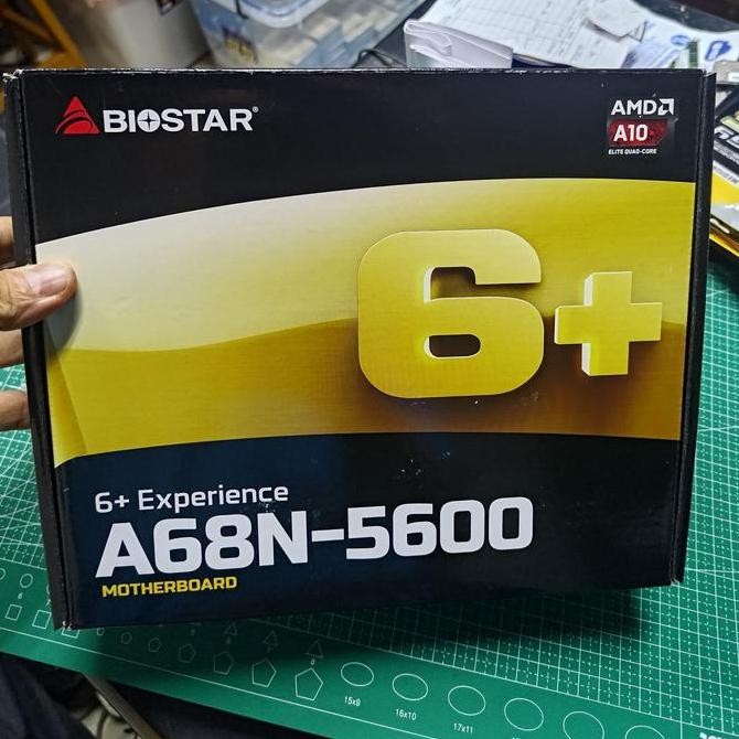 Biostar A68N-5600 Onboard Processor Cpu Amd Quad Core Mini Itx Radeon