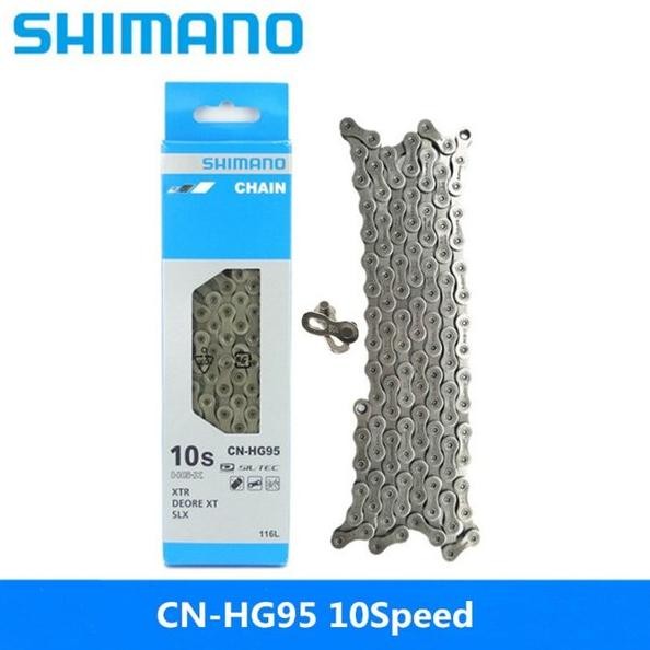 Premium Rantai Hg95 Shimano Deore Cn M6000 10 Speed Rante Hg95 Hg 95 Xt Chain Deore Xt Chain High Qu