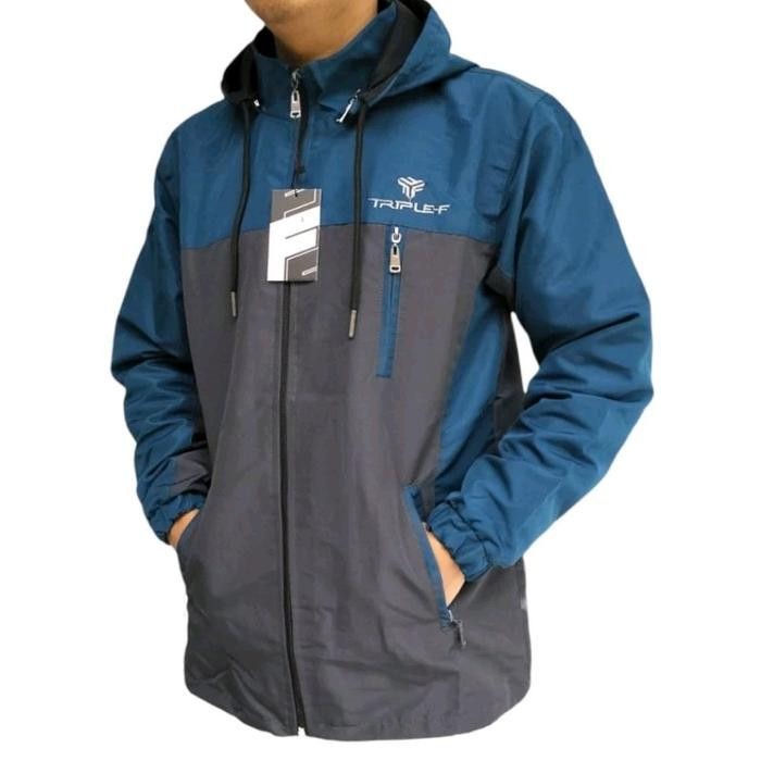 OGO Triple f jaket Outdoor Waterproof/jaket parasut pria/jaket motor/jaket gunung/jaket hiking Unise