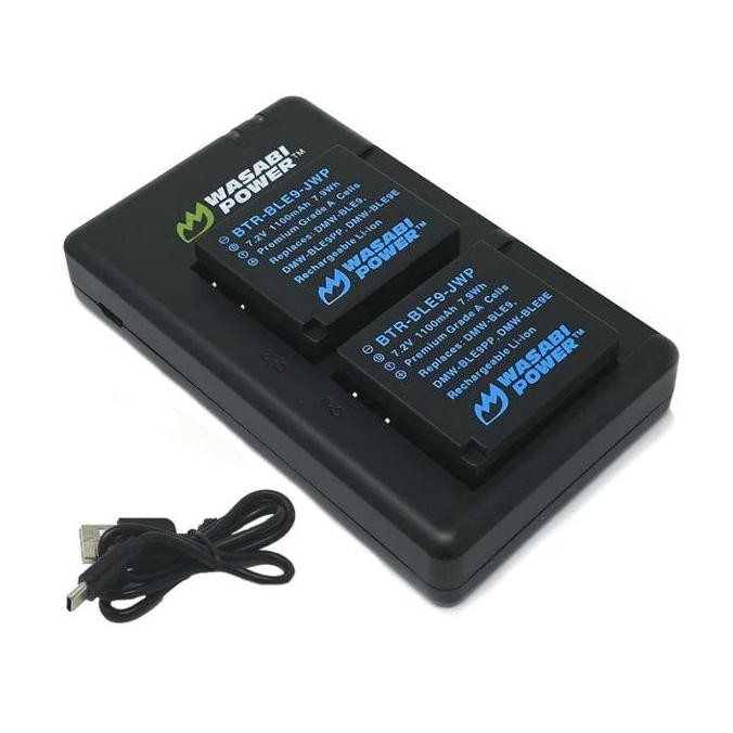 BEBAS ONGKIR - Wasabi Power Battery & Charger for Leica BP-DC BPDC BP DC Baterai Leica C-Lux CLux DL