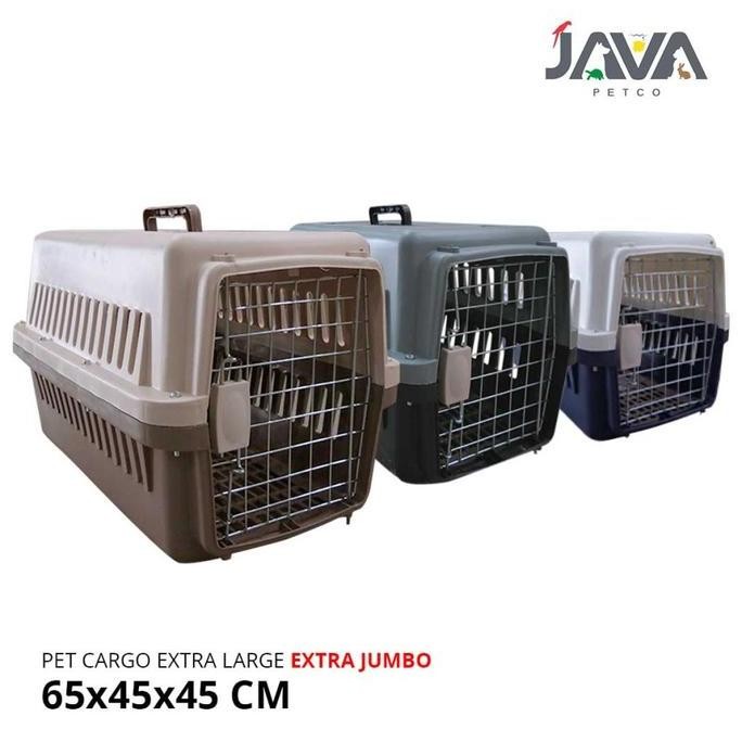 Pet Cargo Extra Large Extra Jumbo 65X45X45 - Pet Cargo Kucing/Kelinci