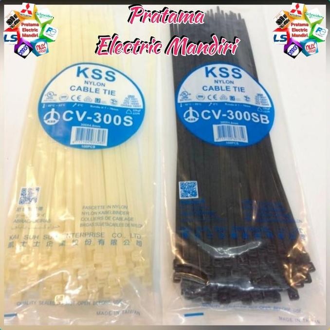 

PROMO - Cable Ties Nylon CV-00 4,8mm HITAM & PUTIH (CV 00, isi : 00pcs) KSS