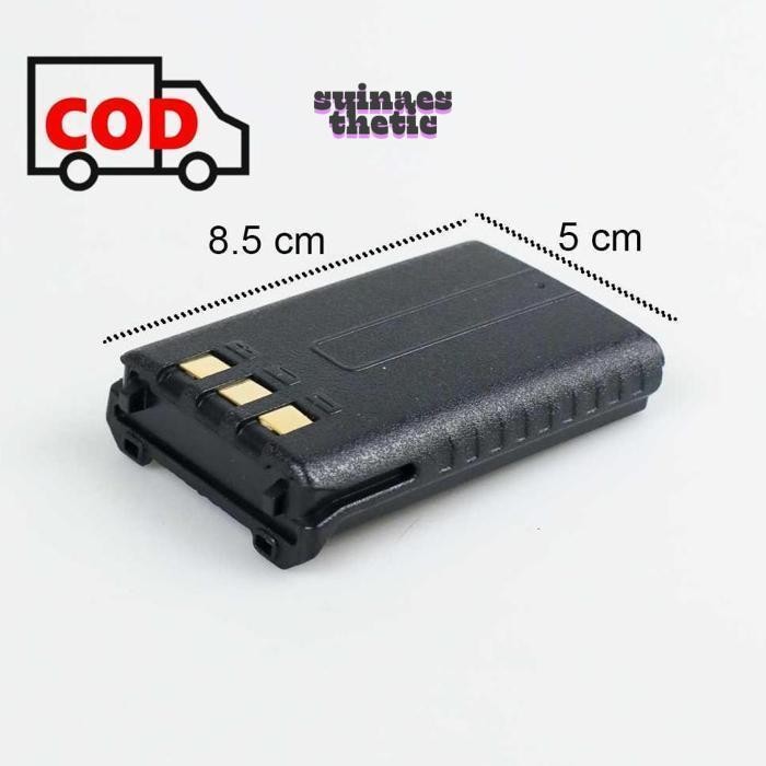 yt- fth-56 Baterai HT Walkie Talkie Baofeng UV-5R UV-5RA 1800mAh Batre Pengganti Cadangan Termurah T