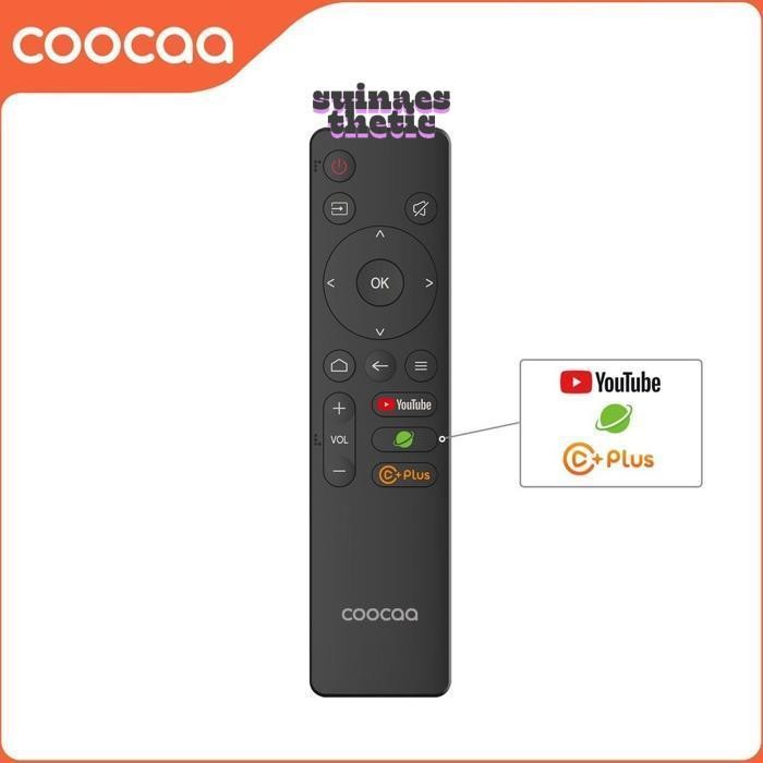 Ew64 gfd-12 COOCAA 32 inch Digital Smart TV - OS Coolita - Digital TV - Wifi - Youtube (Model : Cooc