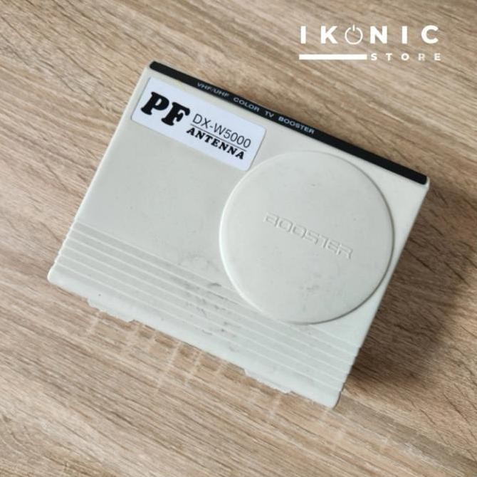 Ikonic Boster Antena Tv Uhf Tv Booster Digital Pf Dx-W 5000