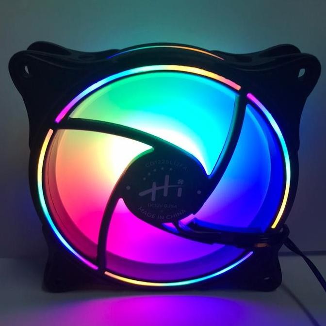 DS110 >> FAN CASE RGB PC X6 DOUBLE RING