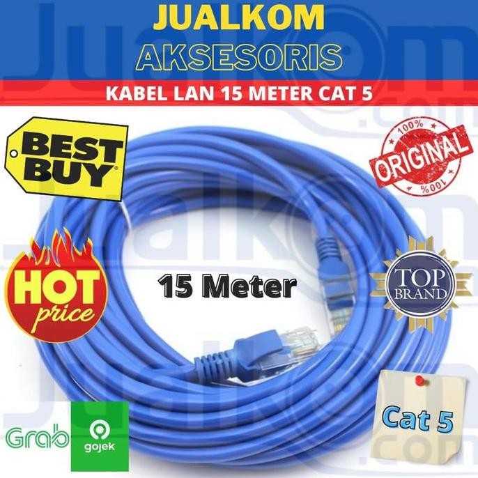 DV30 }} KABEL  LAN 15 METER CAT 5