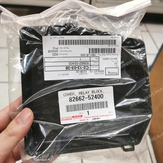 BEBAS ONGKIR - Tutup Box Sekring Yaris Vios 06- Toyota