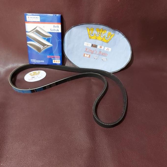 TERLARIS - FAN BELT AERIO - BALENO 2002-2006 AC - POWER STEERING ASLI 4PK 00