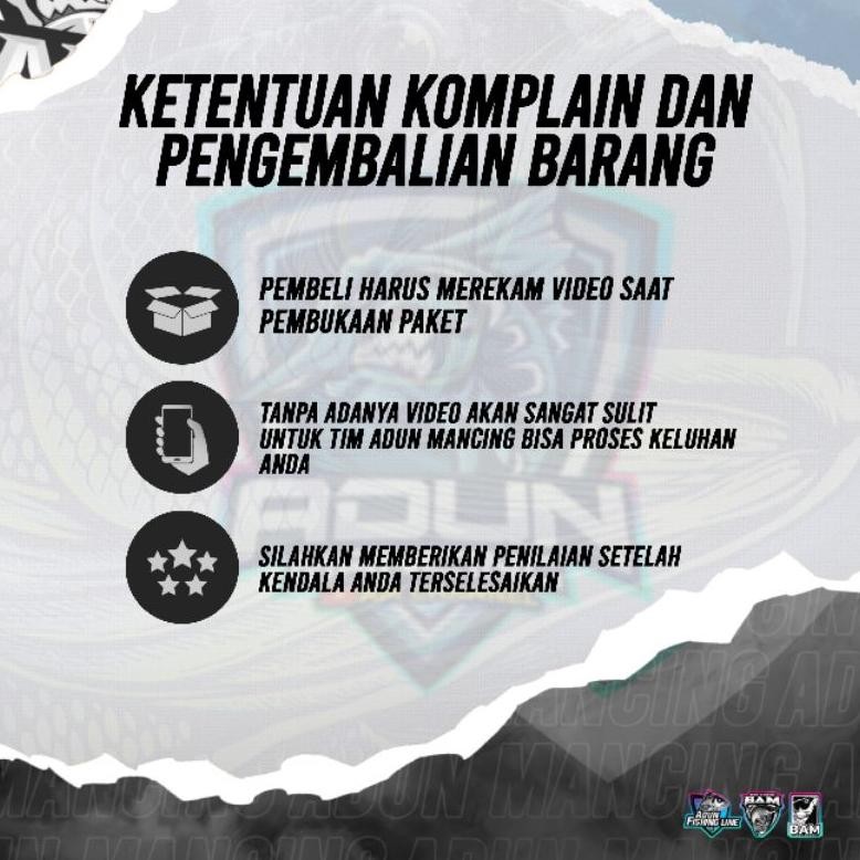 Senar Pancing Nilon Monofilament Adun Fishing Line 100m Untuk Mancing Lomba Galapung Galatama