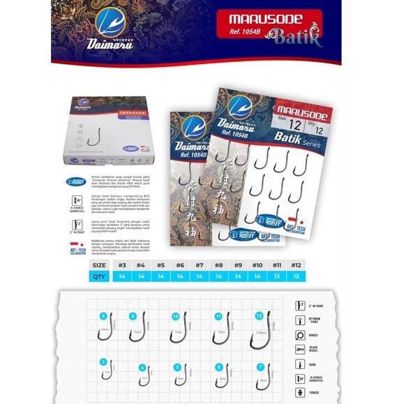 kail daimaru batik series chinu/iseama/marusore hook daimaru