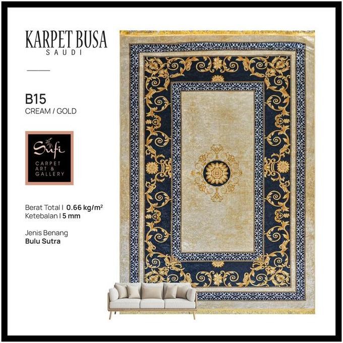 Karpet Lantai Busa Premium Saudi 200x00 Cm B