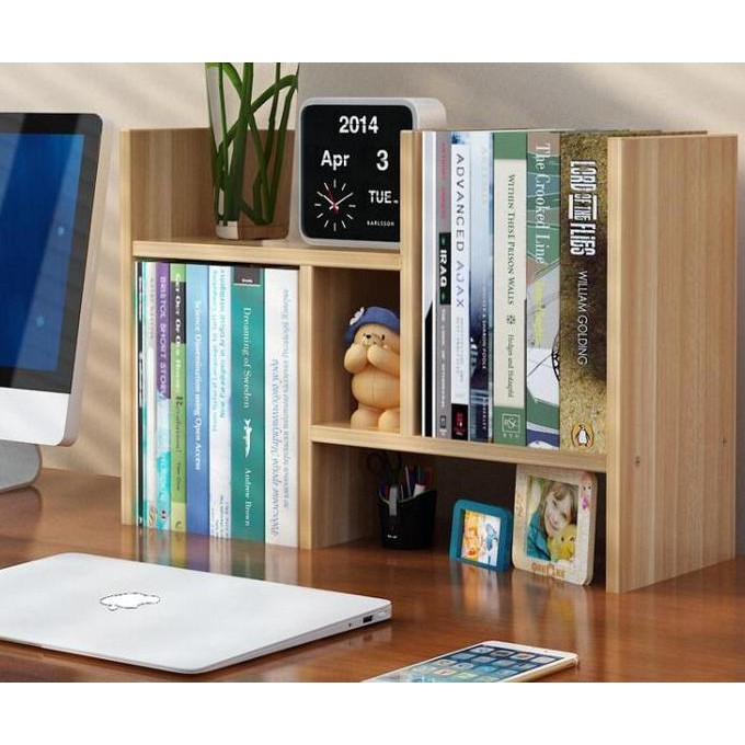TERLARIS - Rak buku meja dinding minimalis / Rak meja belajar hiasan dinding