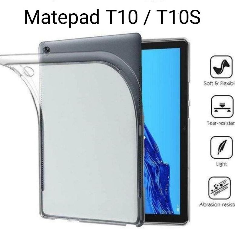 Promo Case Huawei Matepad T10 / Casing Huawei Matepad T10S / Tpu Jelly Bening Promo