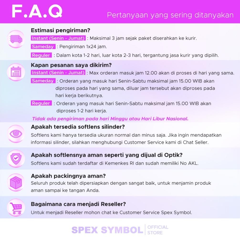 Spex Symbol Softlens Nami Varian Winter | Spring | Strom | Summer | Autumn by EXOTICON