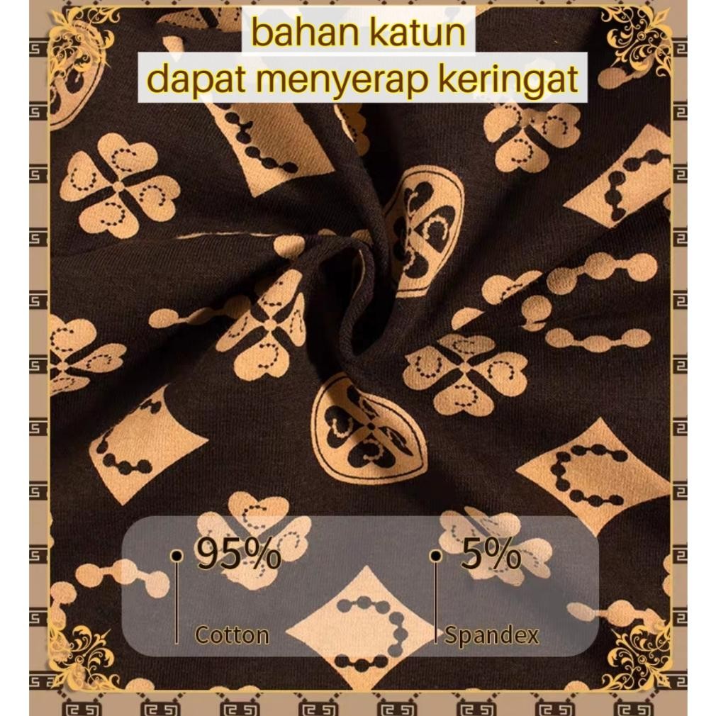 Hot Sale - [4pcs] TERBARU Celana dalam lelaki dewasa motif luxury/BAHAN KATUN YANG ADEM DAN MEMILIKI