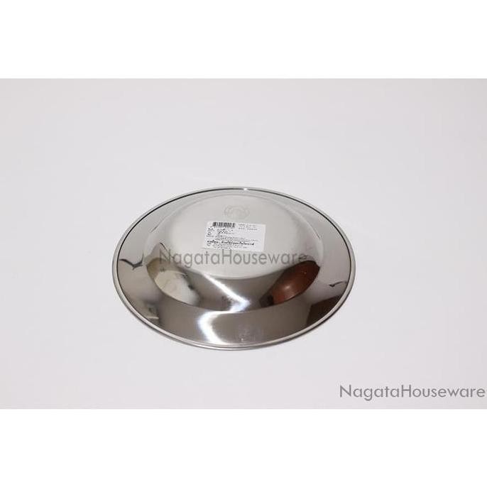 Piring Makan Stainless Steel Deep Plate Zebra 120018 Murah SUS304 Ori