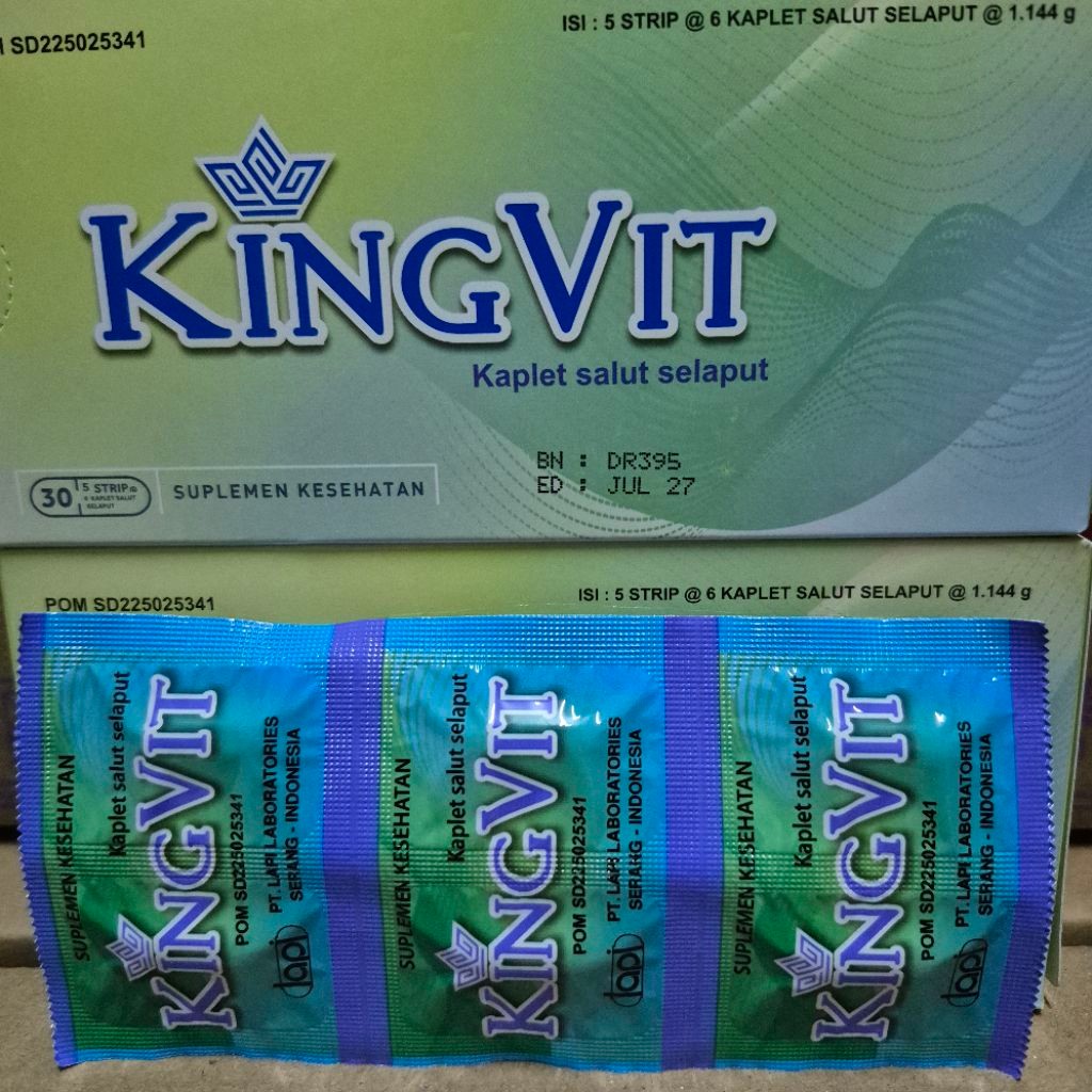 Kingvit strip isi 6 tablet