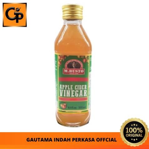 

Cuka Apel M Busto Apple Cider Vinegar Natural 500ml