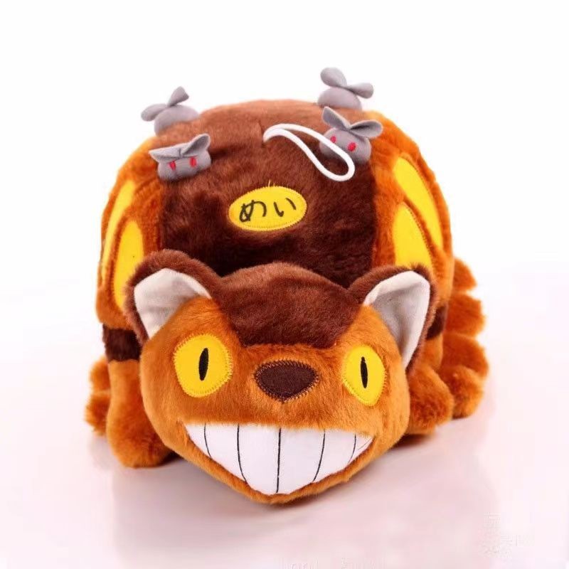 Boneka Plush Totoro Bus Miyazaki Hayao Baru